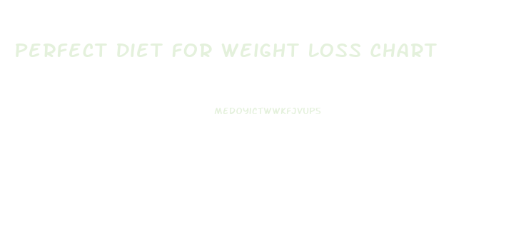 Perfect Diet For Weight Loss Chart