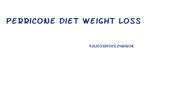 Perricone Diet Weight Loss