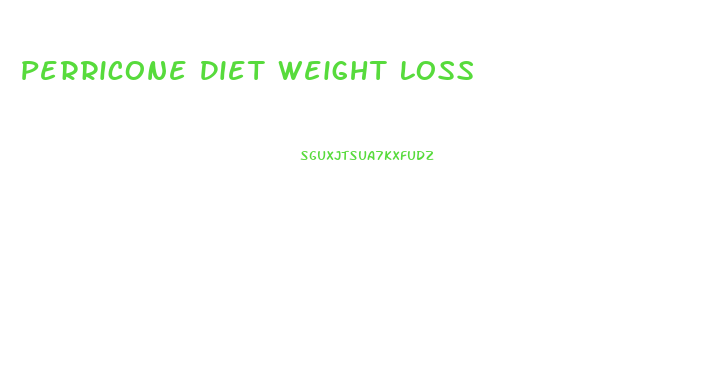 Perricone Diet Weight Loss