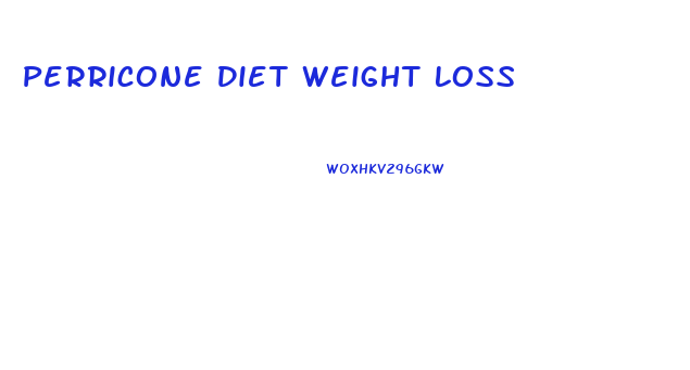 Perricone Diet Weight Loss