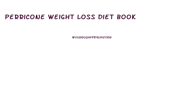Perricone Weight Loss Diet Book