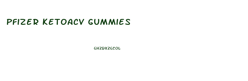 Pfizer Ketoacv Gummies