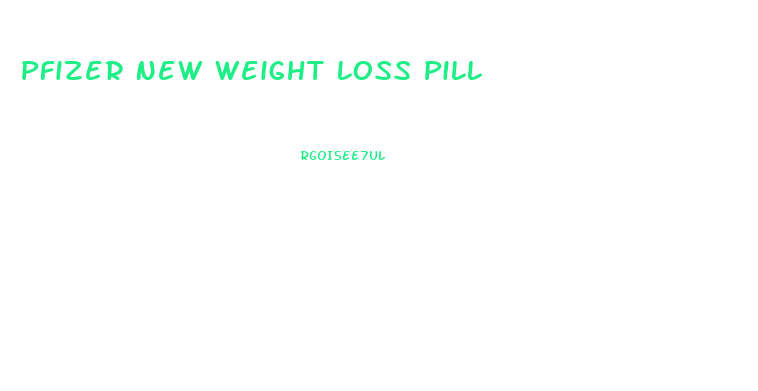 Pfizer New Weight Loss Pill