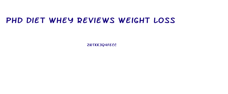 Phd Diet Whey Reviews Weight Loss