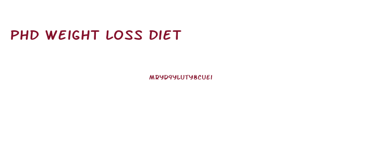 Phd Weight Loss Diet