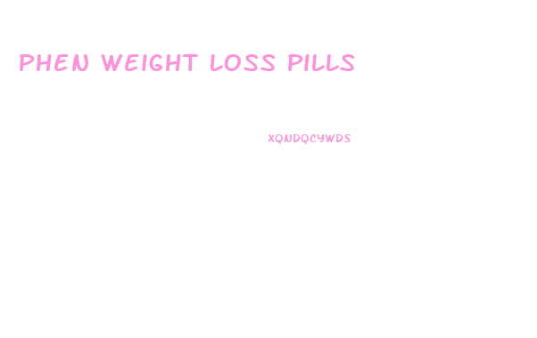 Phen Weight Loss Pills