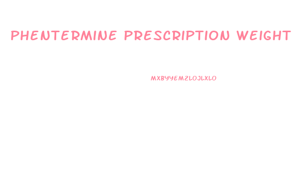 Phentermine Prescription Weight Loss Pills Before And After