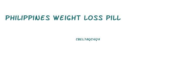Philippines Weight Loss Pill