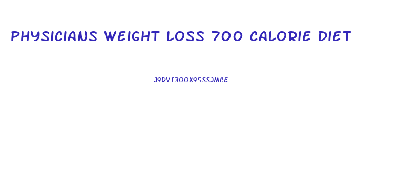 Physicians Weight Loss 700 Calorie Diet