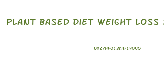 Plant Based Diet Weight Loss Snoring