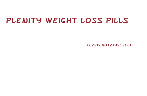 Plenity Weight Loss Pills