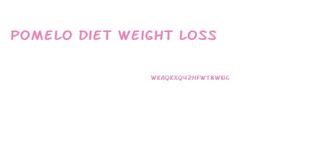 Pomelo Diet Weight Loss