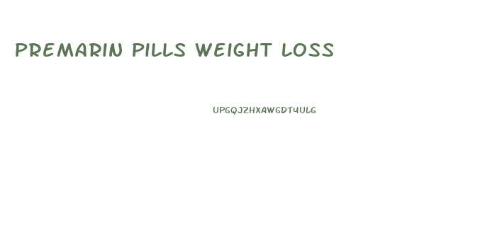 Premarin Pills Weight Loss