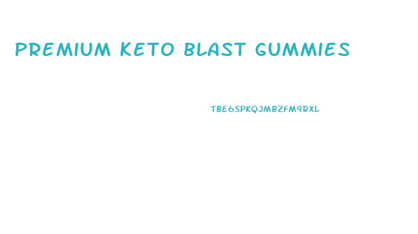 Premium Keto Blast Gummies