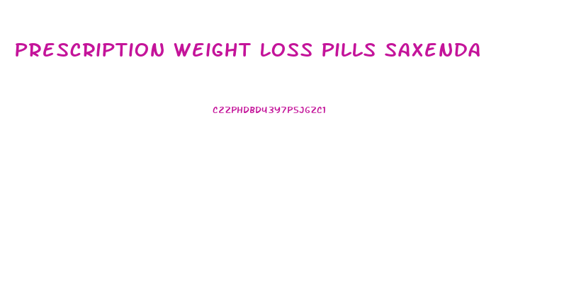 Prescription Weight Loss Pills Saxenda