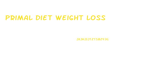 Primal Diet Weight Loss