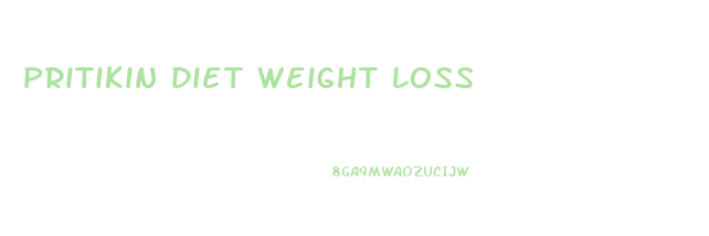 Pritikin Diet Weight Loss