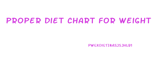 Proper Diet Chart For Weight Loss India