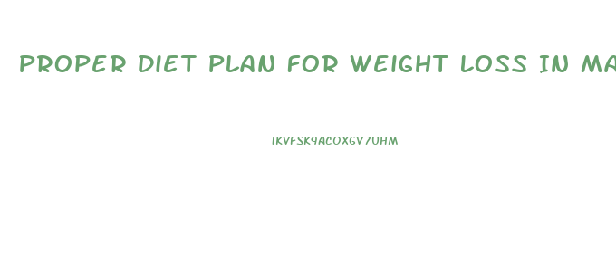 Proper Diet Plan For Weight Loss In Marathi
