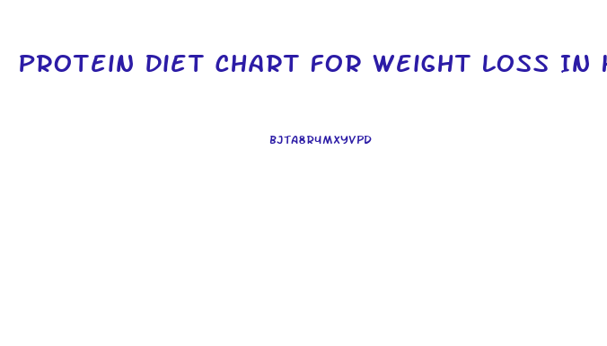 Protein Diet Chart For Weight Loss In Hindi