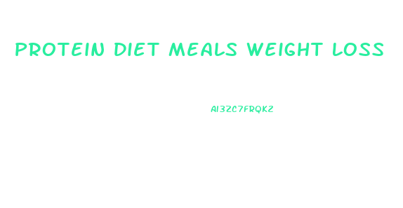 Protein Diet Meals Weight Loss