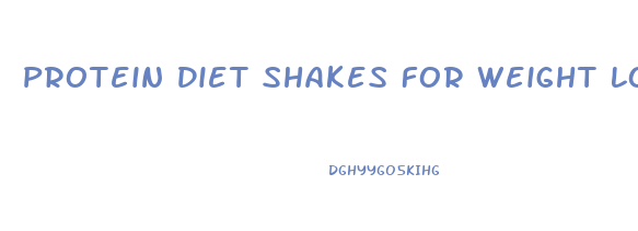 Protein Diet Shakes For Weight Loss