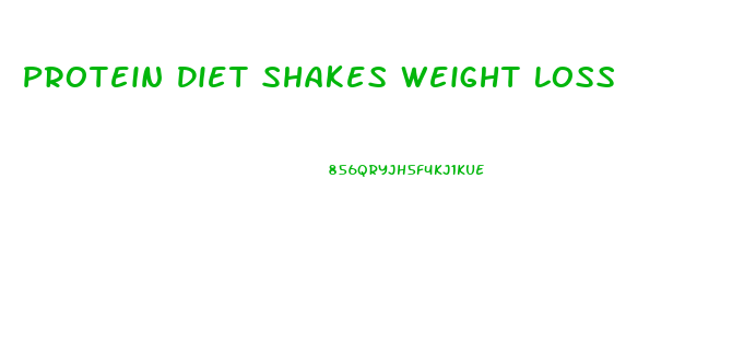 Protein Diet Shakes Weight Loss