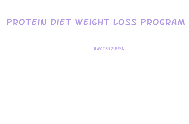 Protein Diet Weight Loss Program Wakefield