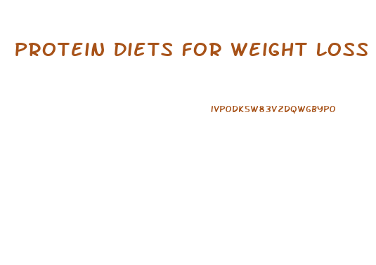 Protein Diets For Weight Loss Chart