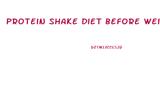 Protein Shake Diet Before Weight Loss Surgery