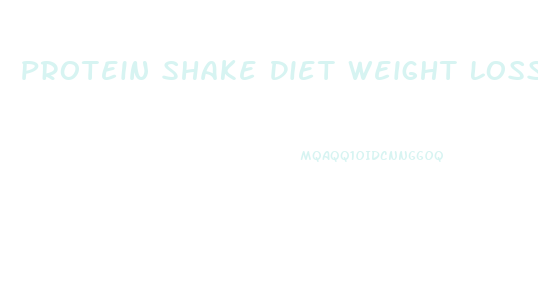 Protein Shake Diet Weight Loss Recipes