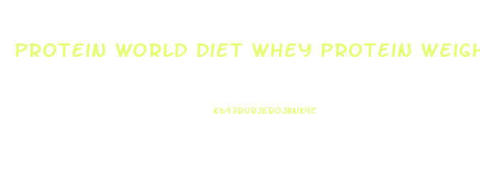 Protein World Diet Whey Protein Weight Loss Shake