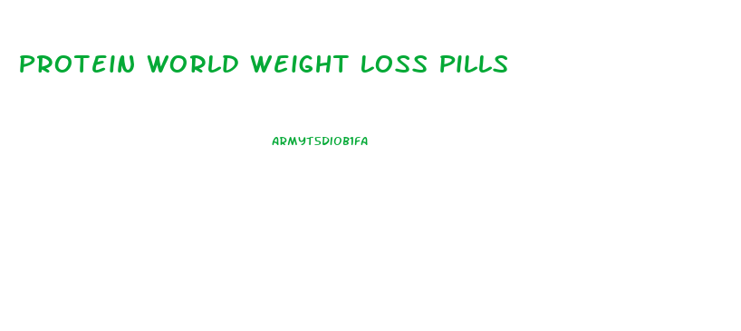 Protein World Weight Loss Pills