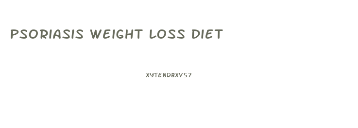 Psoriasis Weight Loss Diet
