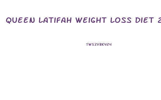 Queen Latifah Weight Loss Diet 2024
