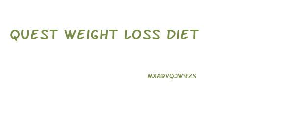 Quest Weight Loss Diet