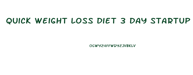 Quick Weight Loss Diet 3 Day Startup Meat