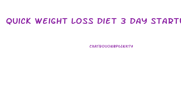 Quick Weight Loss Diet 3 Day Startup Meat