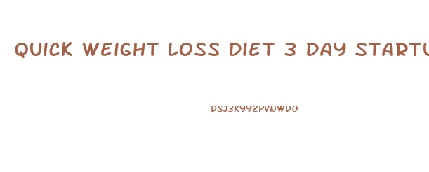 Quick Weight Loss Diet 3 Day Startup Meat