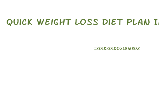 Quick Weight Loss Diet Plan In Marathi