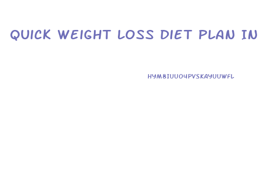 Quick Weight Loss Diet Plan In Tamil Language