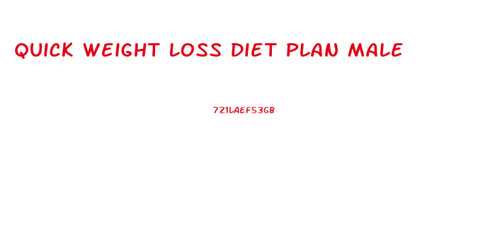 Quick Weight Loss Diet Plan Male
