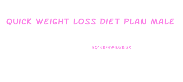 Quick Weight Loss Diet Plan Male