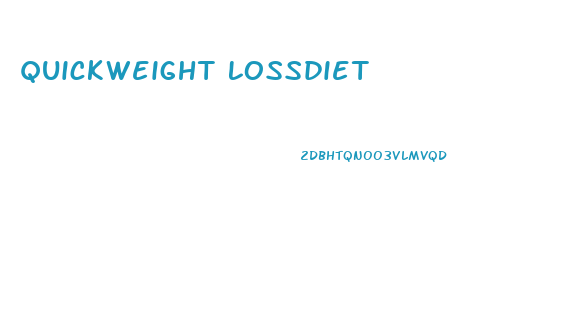 Quickweight Lossdiet