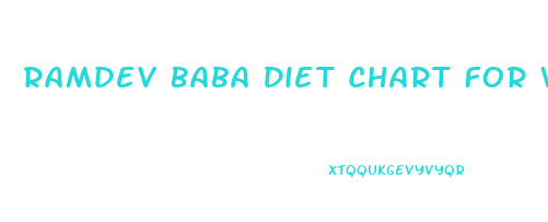 Ramdev Baba Diet Chart For Weight Loss