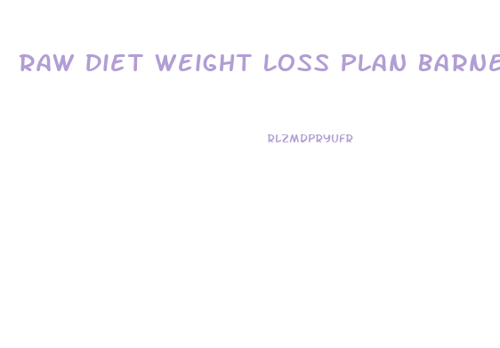 Raw Diet Weight Loss Plan Barnes And Noble
