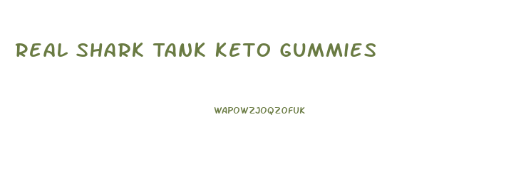 Real Shark Tank Keto Gummies