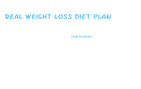 Real Weight Loss Diet Plan