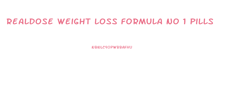 Realdose Weight Loss Formula No 1 Pills