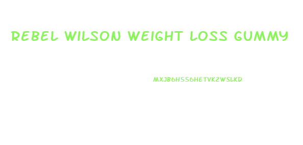 Rebel Wilson Weight Loss Gummy